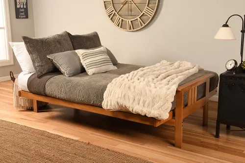Vista 5 de Kodiak Furniture Monterey - Marco de futón tamaño queen