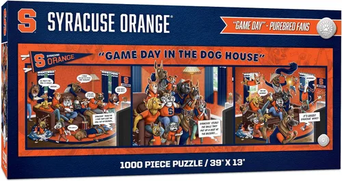 Vista 43 de YouTheFan NCAA Game Day in The Dog House - Rompecabezas de 1000 piezas