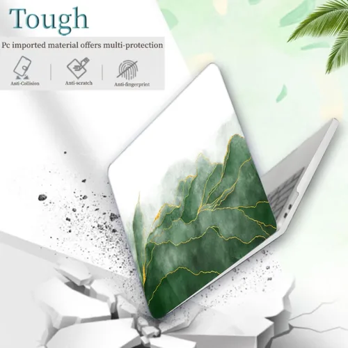 Vista 5 de Funda delgada para laptop compatible con MacBook Pro de 16 pulgadas modelos 2021-2025 M3 A2991 M2 A2780 M1 A2485 A3403 A3186, bonita funda