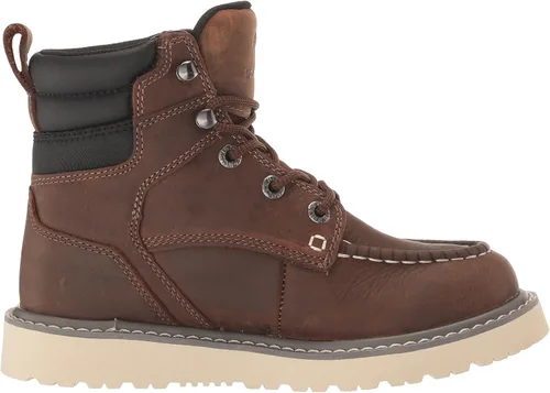 Vista 6 de Wolverine Botas de construcción impermeables de cuña comercial de 6 pulgadas para hombre