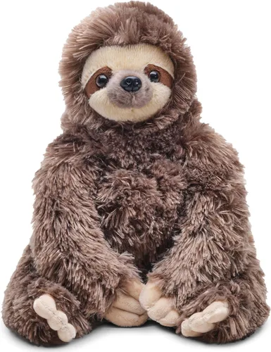 Vista 7 de Bearington Perezoso de Peluche Animal de Peluche Perezoso Juguete de Peluche Peluches de la Selva para Adolescentes, Niños, Chicos y Chicas