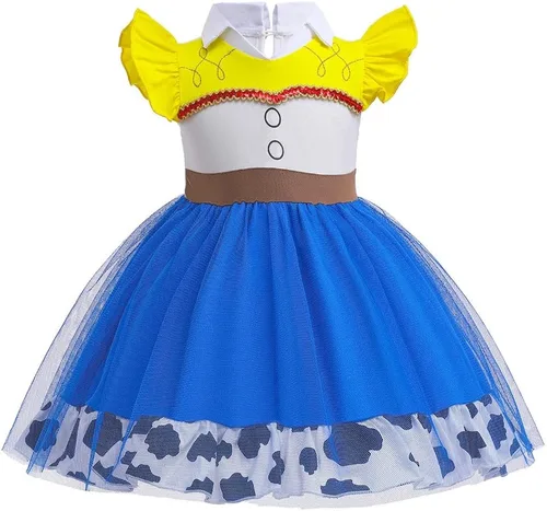 Vista 54 de REXREII Disfraces de princesa para Halloween, carnaval, Navidad, cumpleaños, concurso, fiesta, verano, vestido de tul