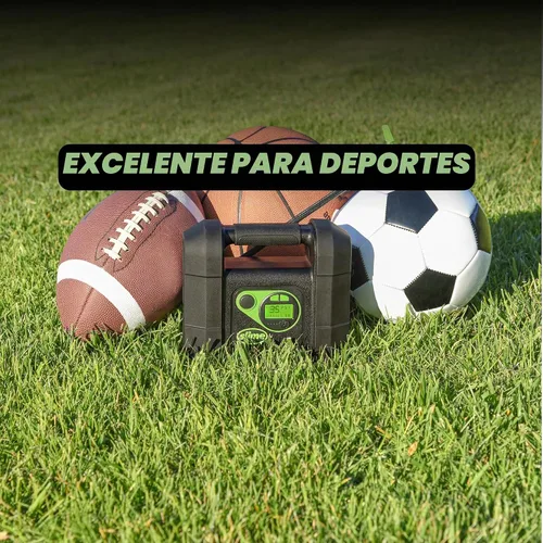 Vista 7 de Slime 40080 Inflador de neumáticos inalámbrico, bomba de compresor de aire portátil resistente con apagado automático, batería de iones de litio