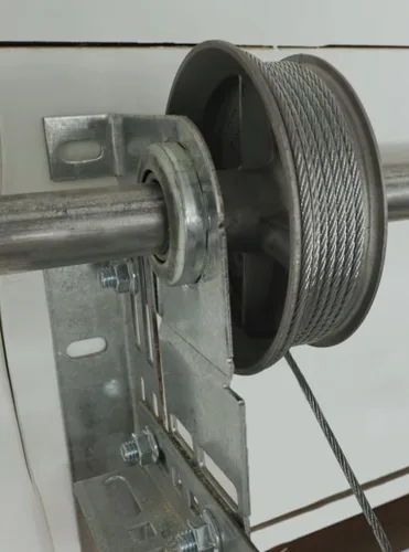 Vista 6 de Cables de resorte de torsión para puerta de garaje de 8.6 pies, cable de elevación de acero galvanizado de 7 x 7 pulgadas de diámetro, cable