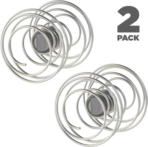 Vista 7 de PowerWhisk [2 unidades] Potentes bolas mezcladoras de proteínas sin grumos, doble el peso de una bola agitadora, bola batidora de alambre de acero