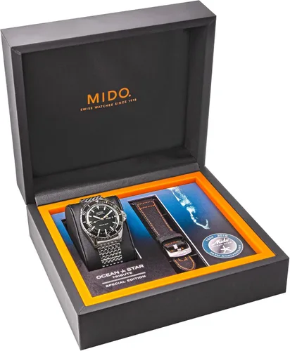 Vista 5 de MIDO Ocean Star Tribute - Swiss Automatic Watch for Men - 40.5mm Stainless Steel Case