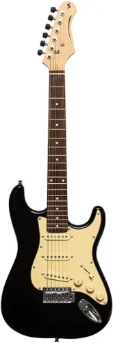 Vista 2 de Stagg SES-30 BK 3/4 3/4 Guitarra Eléctrica Tamaño - Negro