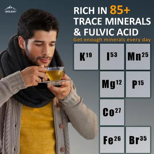 Vista 5 de Resina Shilajit pura del Himalaya Shilajit orgánico Probado en laboratorio de 0.88 onzas Impulso de energía Apoyo inmunológico Mejora