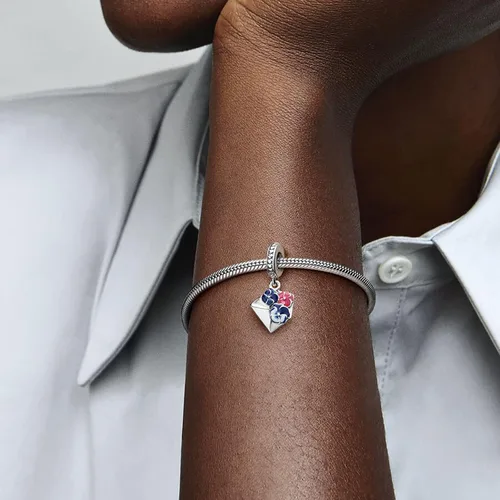 Vista 3 de H.ZHENYUE Spider Hero Man S925 Sterling Silver Charm Pendant Dangle Beads for Bracelet Necklace for Women Girls Gifts