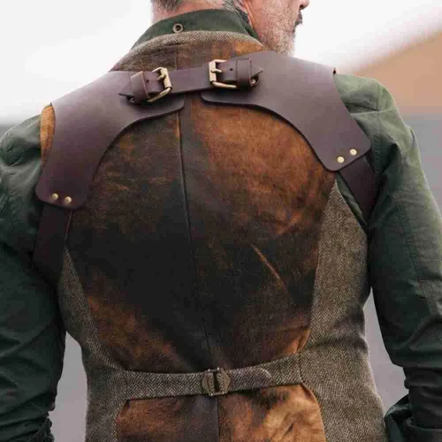 Vista 3 de Moda Cuerpo Pecho Arnés Ajustable De Los Hombres De Imitación De Cuero Chaleco Correas Tirantes Sexy Hombres Mujeres Cuerpo Tirantes