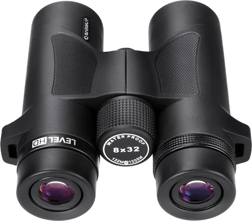 Vista 8 de Barska Binoculares impermeables Level HD – Prismas BAK-4, óptica recubierta de fase, a prueba de niebla, resistente a los golpes, listos