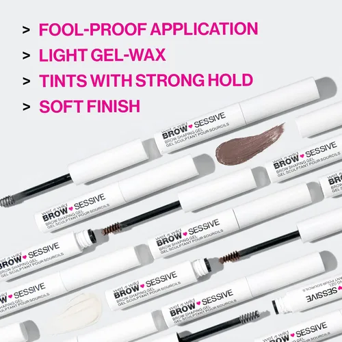 Vista 4 de wet n wild Brow-Sessive - Gel de maquillaje para modelar cejas rubias