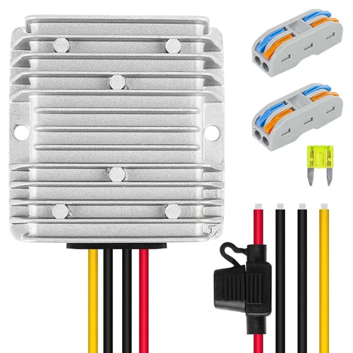 Vista 11 de Convertidor reductor de voltaje DC 8V-40V a 12V 3A 36W Regulador de voltaje automático reductor de voltaje, convertidor de potencia, módulo