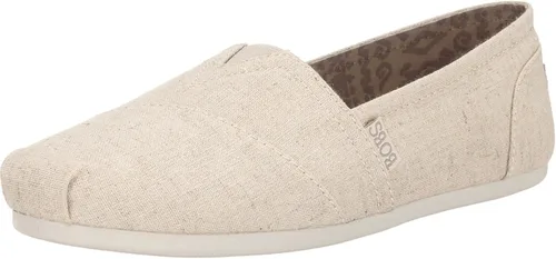 Vista 8 de BOBS de Skechers - mocasines sin agujetas y a la moda para mujer, de felpa, pantuflas/mocasines Plum Engineered Knit