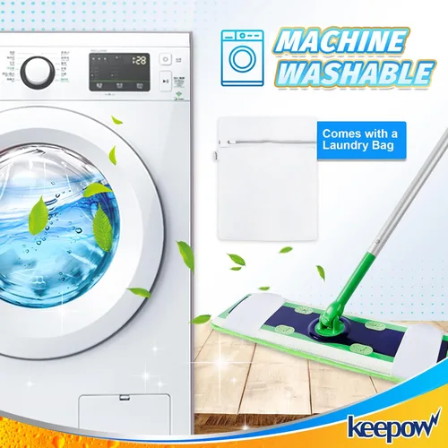 Vista 7 de KEEPOW Almohadillas de microfibra para trapeadores Swiffer XL, reutilizables, para mopa húmeda y seca, compatibles con Swiffer Sweeper XL, repuesto