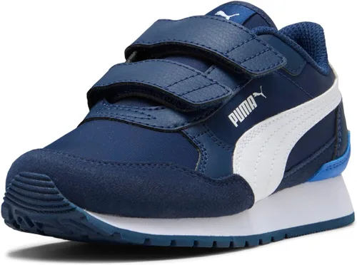 Vista 6 de Puma Tenis unisex ST Runner con velcro para niños Negro (black/Dark Shadow)