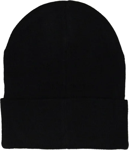 Vista 3 de Marvel Comic Logo Beanie Bordado Vintage Diseño Cuff Knit Beanie Hat Cap Negro, Negro