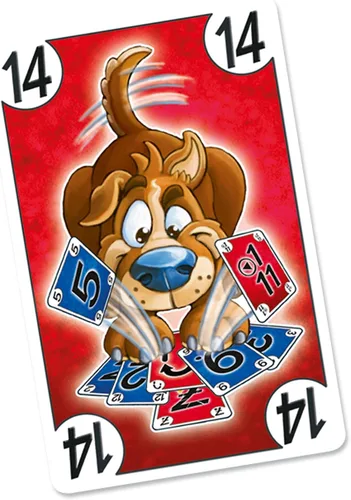 Vista 4 de Schmidt Juegos 75019 "Perro - Juego Familiar de Cartas