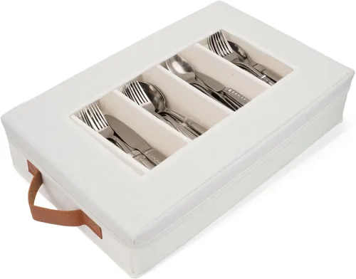 Vista 44 de HOMELUX THEORY 8 piezas de contenedores de almacenamiento de porcelana de carcasa dura, almacenamiento de tazas, copas de vino, utensilios