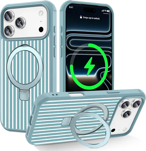 Vista 21 de CHAOFEnG Funda compatible con iPhone 11 Pro Max con soporte, color negro Fundas delgadas de grado militar para iPhone 11 Pro Max con soporte