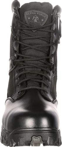 Vista 10 de ROCKY Botas de servicio público impermeables Alpha Force con cremallera para hombre