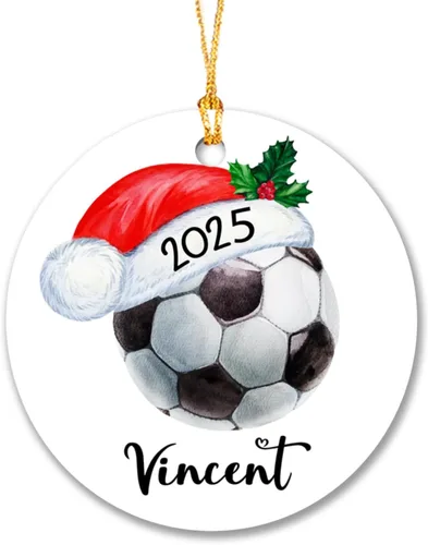 Vista 14 de Adorno de Navidad de béisbol para niños, adorno de Navidad personalizado, adorno de jugador de béisbol, adornos para árbol de Navidad 2024, regalo