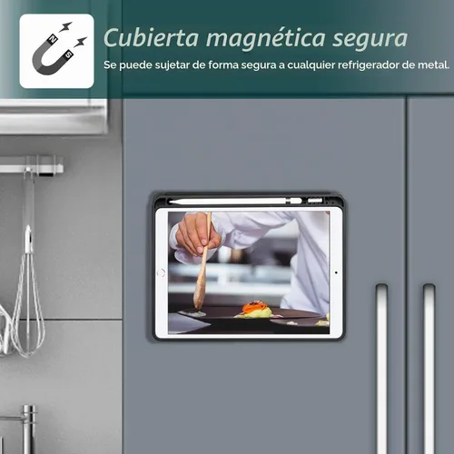 Vista 6 de Fintie Funda magnética con soporte para iPad Air 3ª generación/iPad Pro 10.5" 2017 Built-in Magnetic Kickstand, Multiple Viewing Angles, Corner