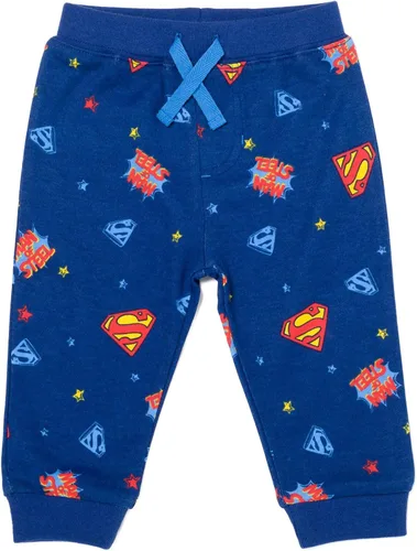 Vista 3 de DC Comics Justice League Superman The Flash Batman Baby 3 Pack Jogger Pantalones