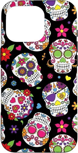 Vista 20 de Dead Sugar Skulls Case Sugar Skull Day of The Dead Case for iPhone 17