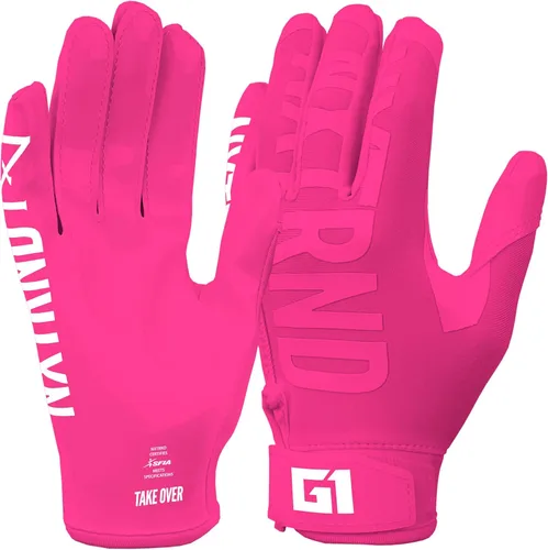Vista 16 de Nxtrnd G1 - Guantes de fútbol juvenil, guantes receptores adhesivos para niños