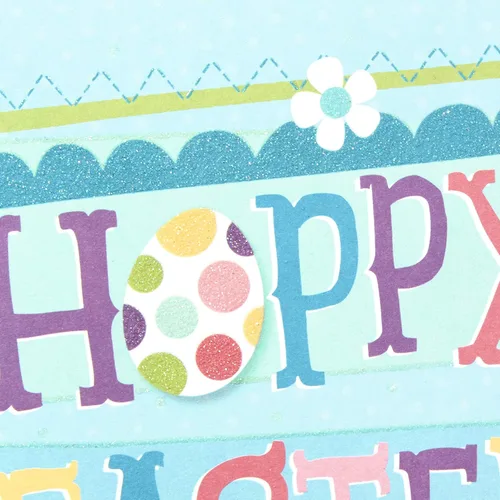 Vista 4 de Hallmark Paquete de tarjetas de Pascua, Pascua Hoppy (10 tarjetas con sobres)