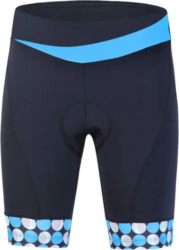 Vista 2 de Pantalones cortos de ciclismo para mujer con gel 4D con franja antideslizante cómodos