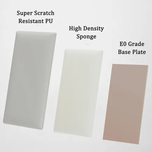 Vista 8 de WIGING Almohadilla de pared 3D anticolisión para niños, autoadhesivo, impermeable, suave, panel de pared para dormitorio, sala de estar, TV