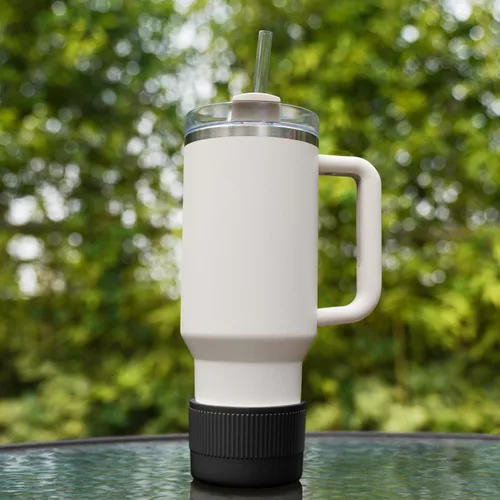 Vista 2 de NiHome Stanley IceFlow - Bota de silicona sin BPA, funda antideslizante para vasos Stanley Quencher H2.0 de 40 oz30 oz20 onzas, Stanley IceFlow 30