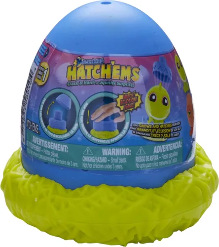 Vista 4 de Character Options Mashems Hatchems Figura Crack and Hatch Una sorpresa blanda