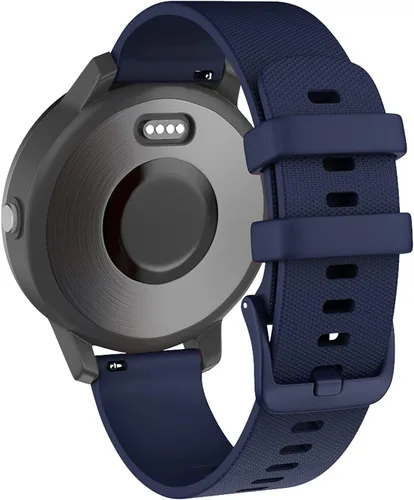 Vista 14 de OVERSTEP Vicoactive 3 - Correa de silicona suave de 0.78 pulgadas para Garmin Vivoactive 3/Forerunner 245/645 Music/Samsung Galaxy Watch 1.654