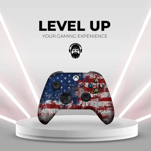 Vista 6 de Original X-box Wireless Controller Special Edition Customized by DreamController Compatible with X-box One SX-box Series XS & Windows 10 Made with