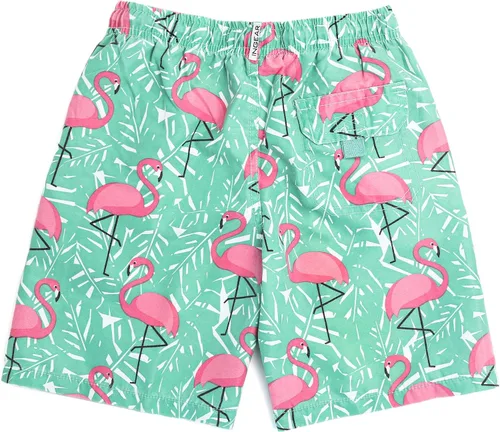 Vista 2 de INGEAR - Pantalones de baño de secado rápido para niños pequeños, pantalones de baño ideales para nadar o ir a la playa, traje de baño para niños