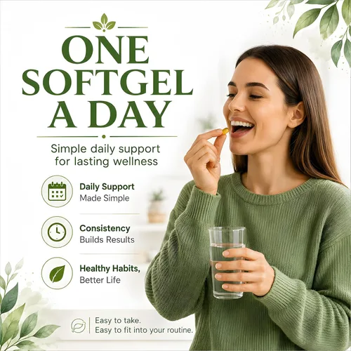 Vista 4 de Aceite de orégano con cápsulas blandas de aceite de semilla negra, 6000 mg de aceite de orégano y 1000 mg de aceite de semilla de comino negro, alto