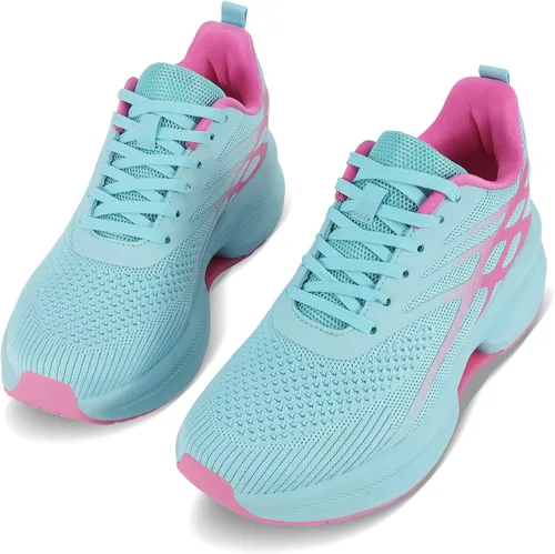 Vista 3 de Zapatos para caminar para mujer, antideslizantes, cómodos, tenis para correr