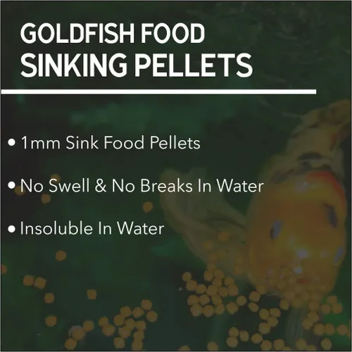 Vista 8 de HULX Goldfish - Pellets de hundimiento de alimentos para gran músculo y aumento de peso masivo, suero mezclado con alto contenido de proteínas, 60%