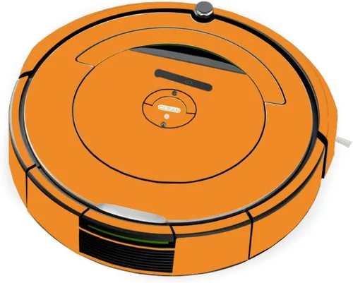 Vista 8 de MightySkins Skin compatible con iRobot Roomba 690 Robot Vacuum - Azul claro sólido Cubierta protectora de vinilo duradera y única Fácil