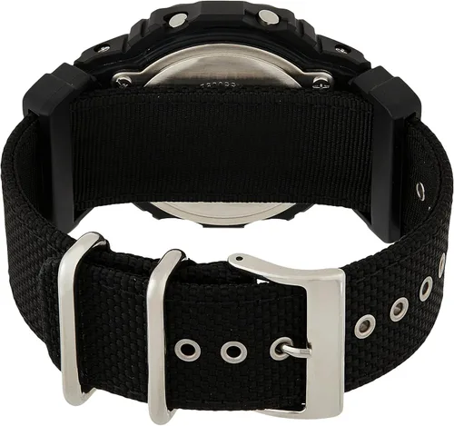 Vista 2 de Casio DW-5600BBN-1 G-Shock Black Out Basic Digital Men039 s Reloj correa de nailon Azul Digital
