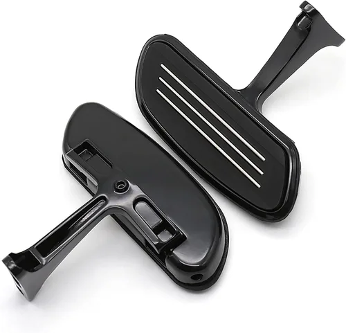 Vista 2 de Tabla de piso para pasajero de motocicleta Streamliner con kit de soporte de montaje Compatible con Harley Touring, Road Glide, Street Glide, Road