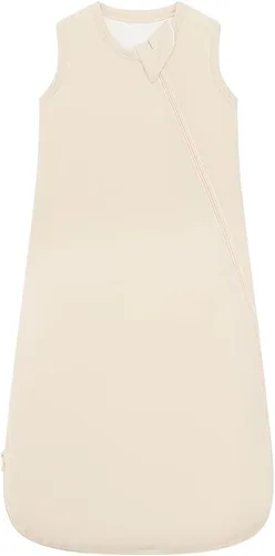 Vista 11 de HAPIU Saco de dormir unisex de rayón hecho de bambú TOG 1.0, cremallera premium de 2 vías, manta portátil para bebé All-Night Comfort, Buttery