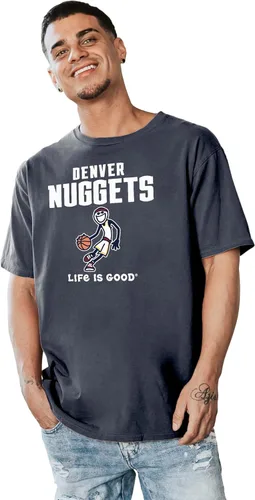 Vista 13 de Blue 84 NBA - Camiseta unisex para adultos, con licencia oficial de la NBA, Life is Good, color del equipo de baloncesto Jake