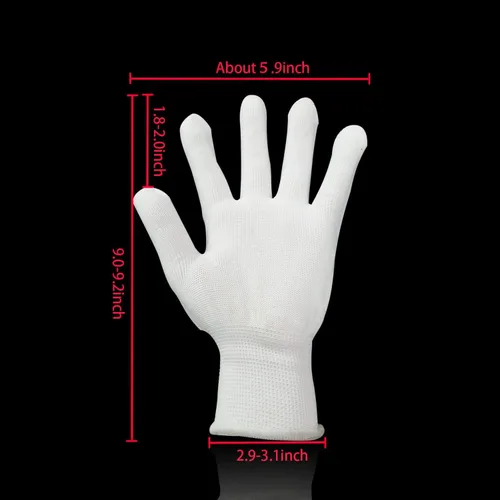 Vista 2 de LED Light-Up Gloves for Kids Cool Toys for Boys 8-12 Girls Multi-Color Halloween Costume Accessory Parties Gifts