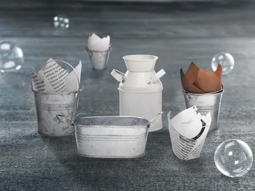 Vista 6 de PacknWood -209CPSL2B Lotus Liners, Lotus White Silicone Baking Cup Liner, Paper Baking Cupcake Lotus, (4 onzas, 2.75 x 1.9 pulgadas) - Caja de 100