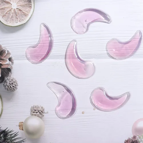 Vista 6 de Almohadillas de gel para ojos, paquetes de hielo para ojos, paquete de hielo debajo de los ojos, paquete de hielo de gel, máscaras refrescantes