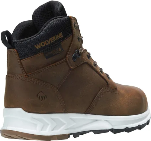 Vista 10 de Wolverine Shiftplus Work Lx - Botas industriales con punta suave para hombre, 6 pulgadas Marrón